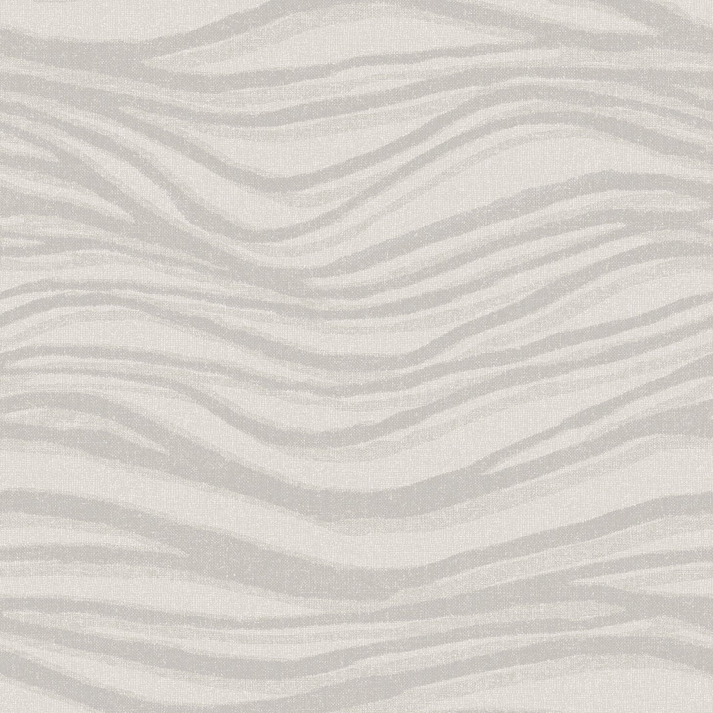 Chorus Wave Wallpaper in Champagne