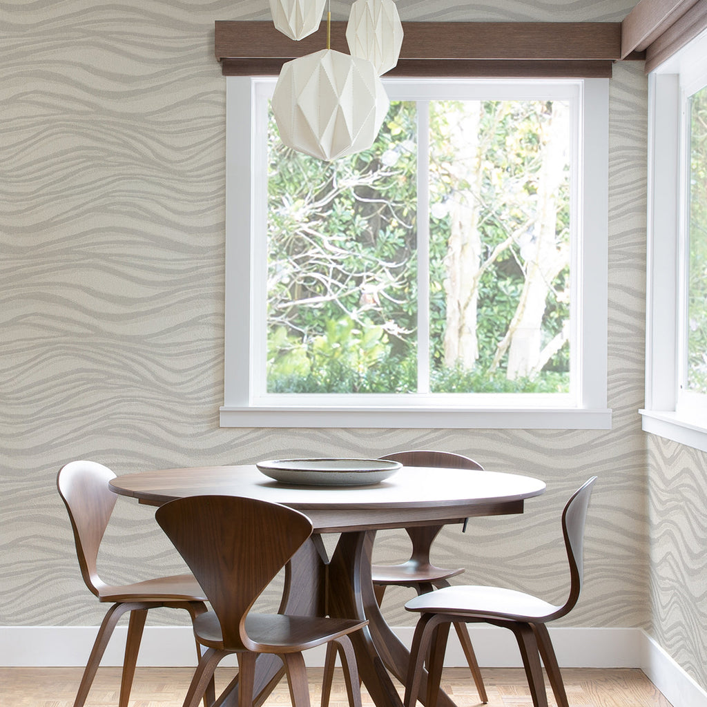 Chorus Wave Wallpaper wallpaper detail or room view
