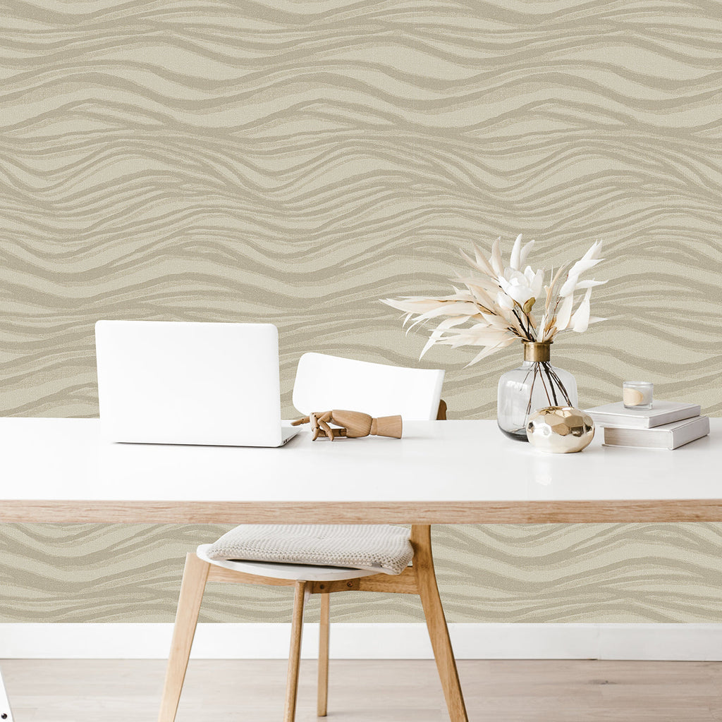 Chorus Wave Wallpaper wallpaper detail or room view