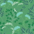Sorrel Botanical Wallpaper in Green