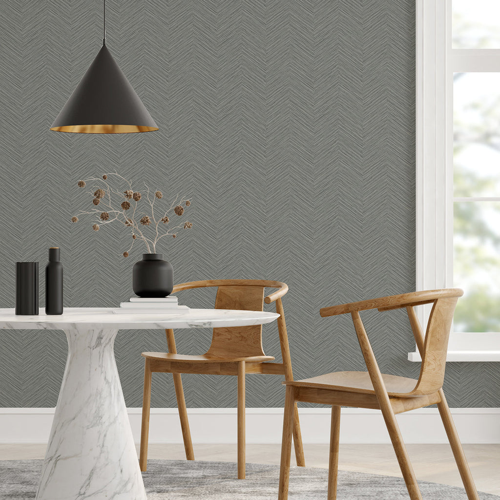 Apex Weave Wallpaper wallpaper detail or room view