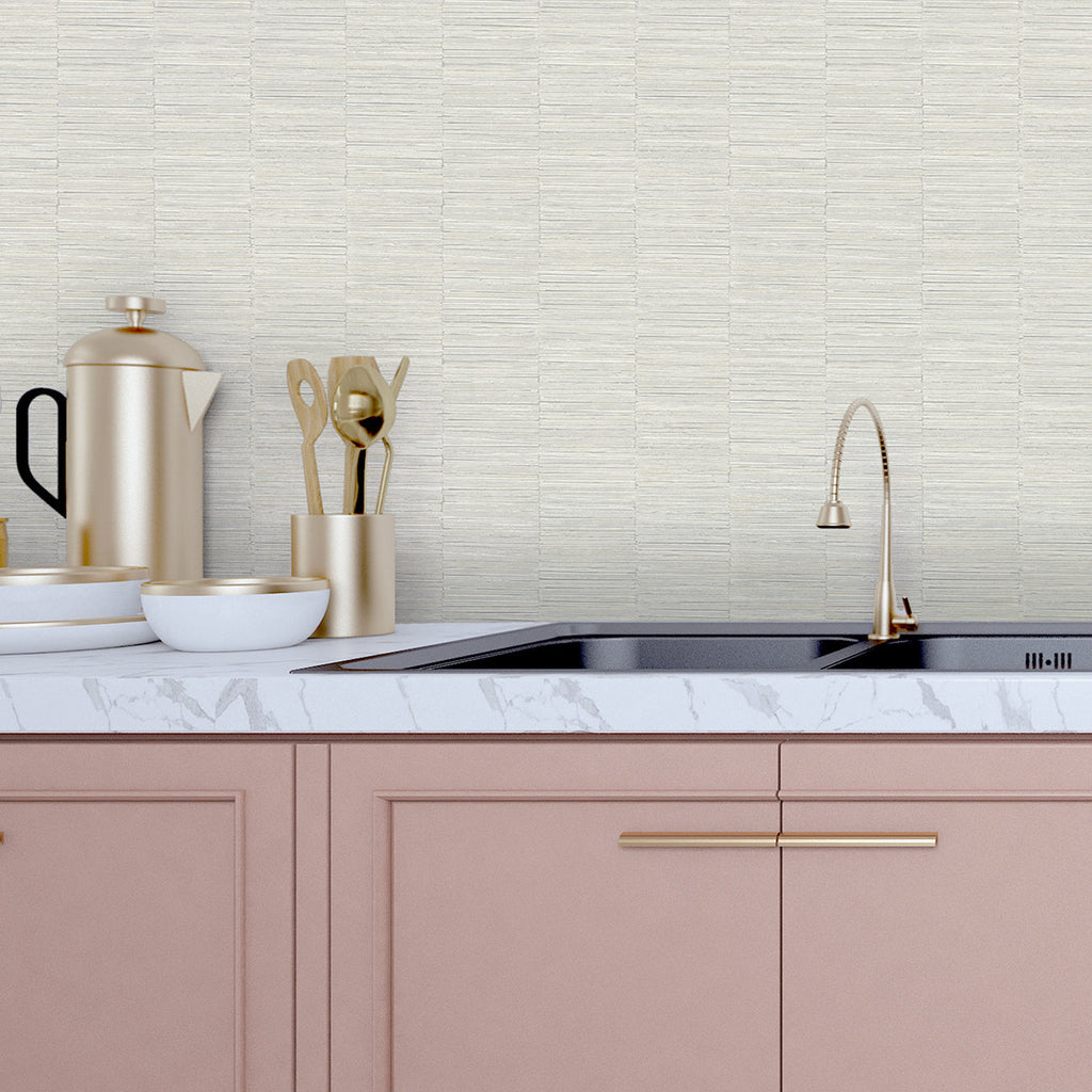 Jenga Striped Column Wallpaper wallpaper detail or room view