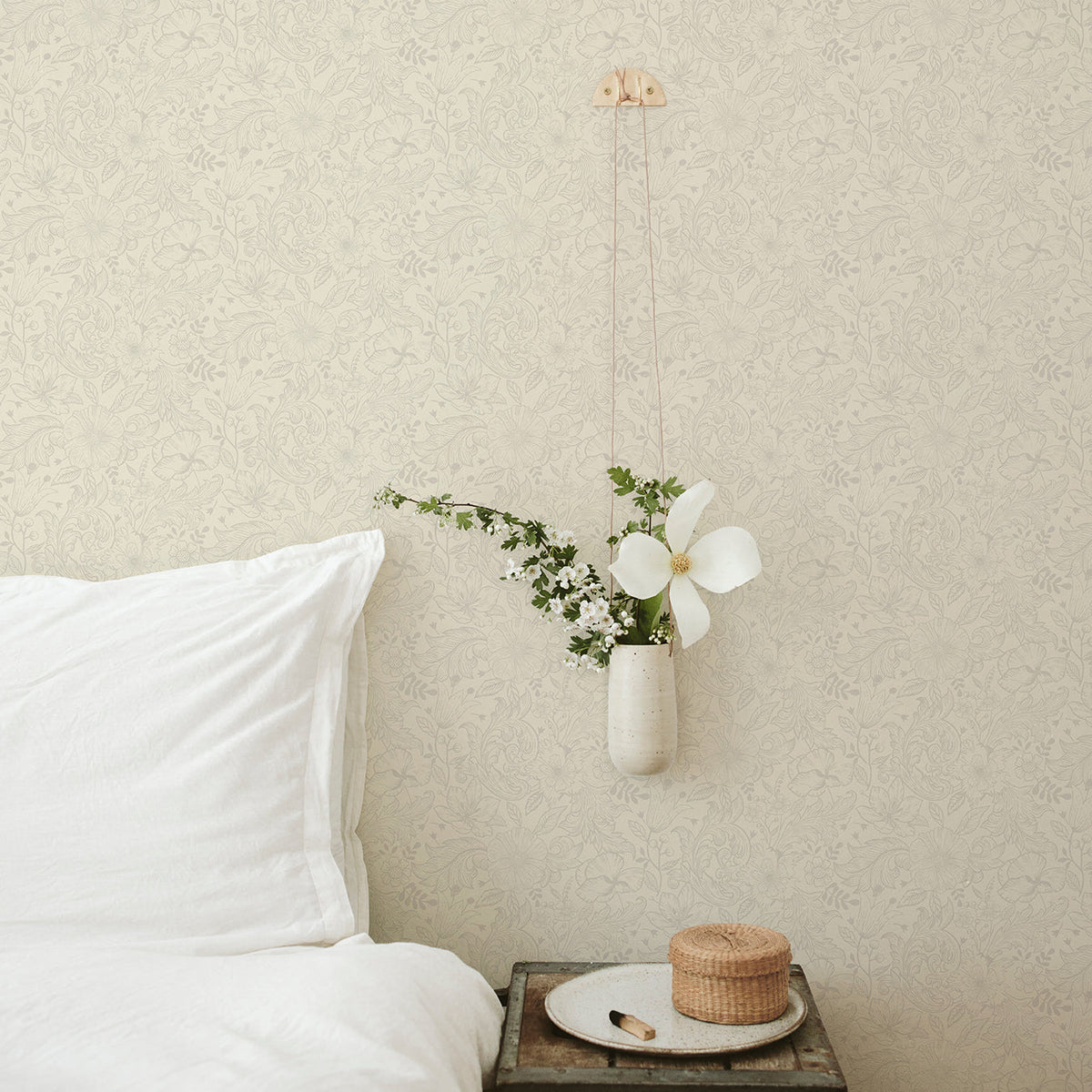 Wilma Wallpaper wallpaper detail or room view