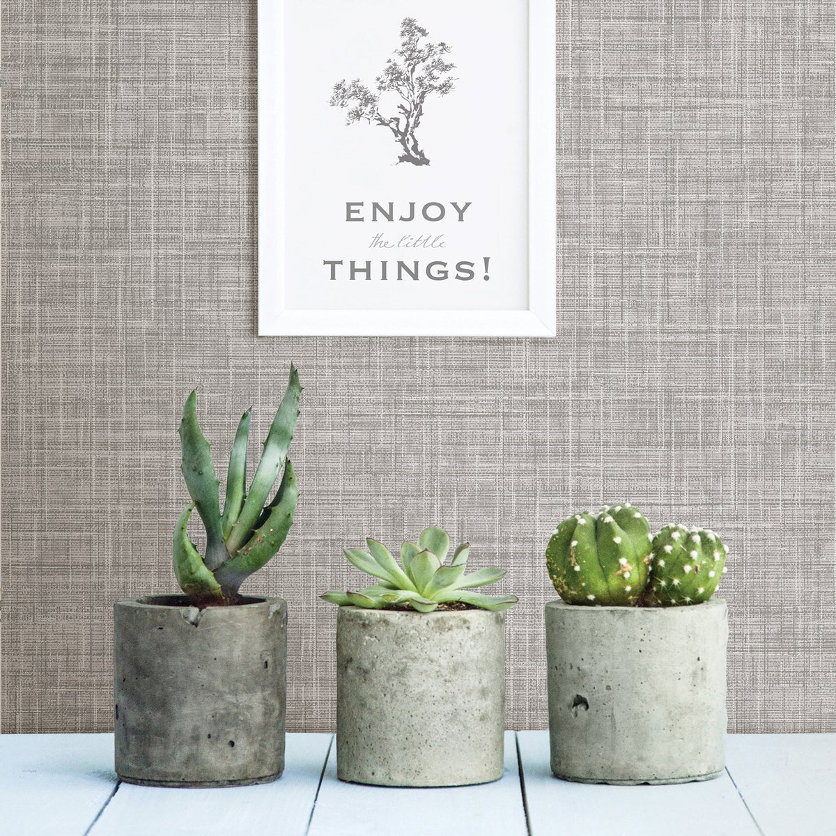 Tuckernuck Linen Wallpaper wallpaper detail or room view
