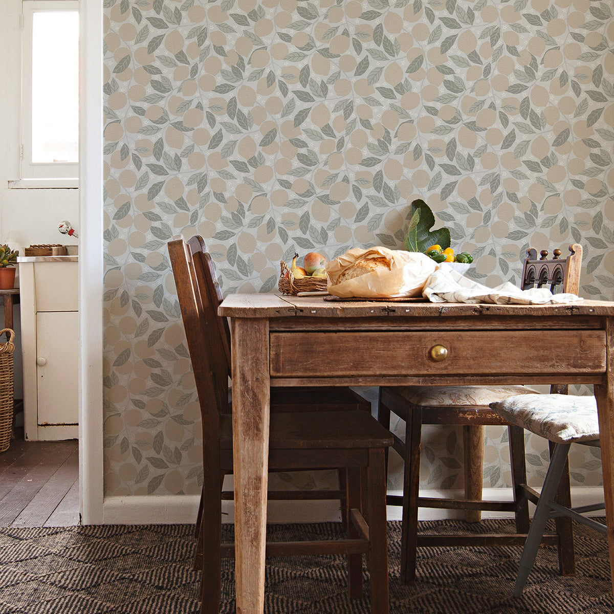 Lemona Fruit Tree Wallpaper wallpaper detail or room view