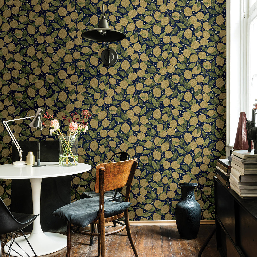 Lemona Fruit Tree Wallpaper wallpaper detail or room view