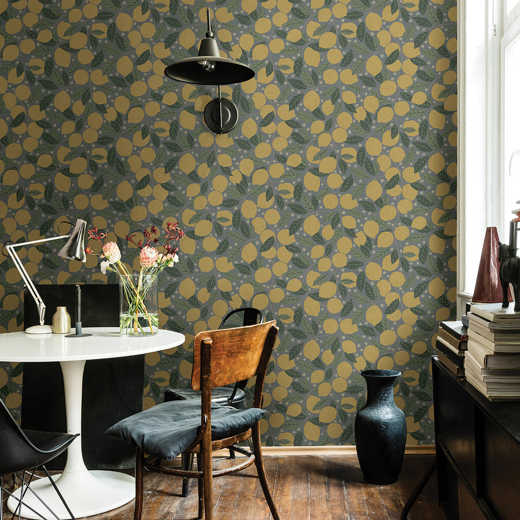 Lemona Fruit Tree Wallpaper wallpaper detail or room view