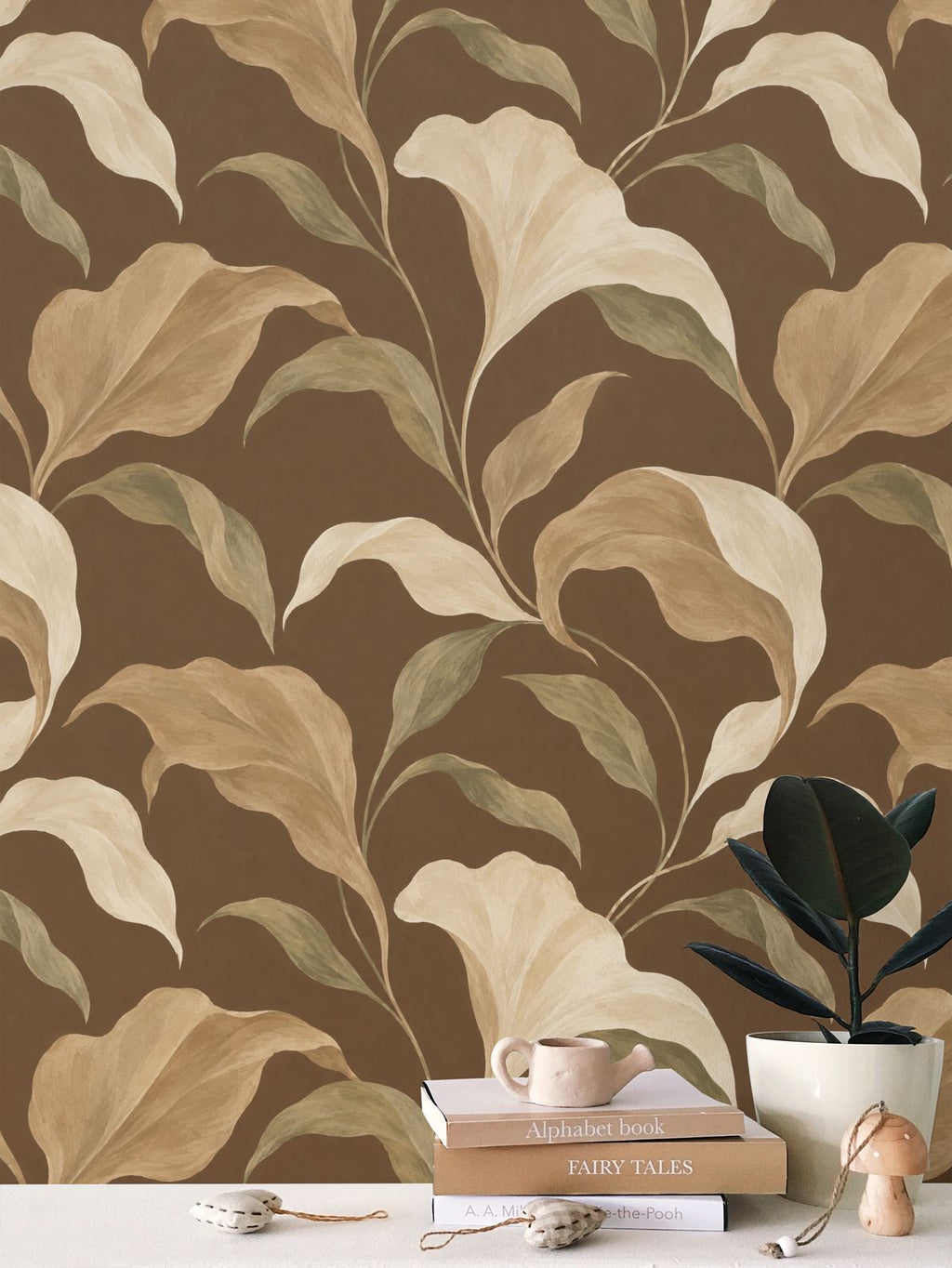 ESPRESSO AFFAIR - BOTANICAL WALLPAPER