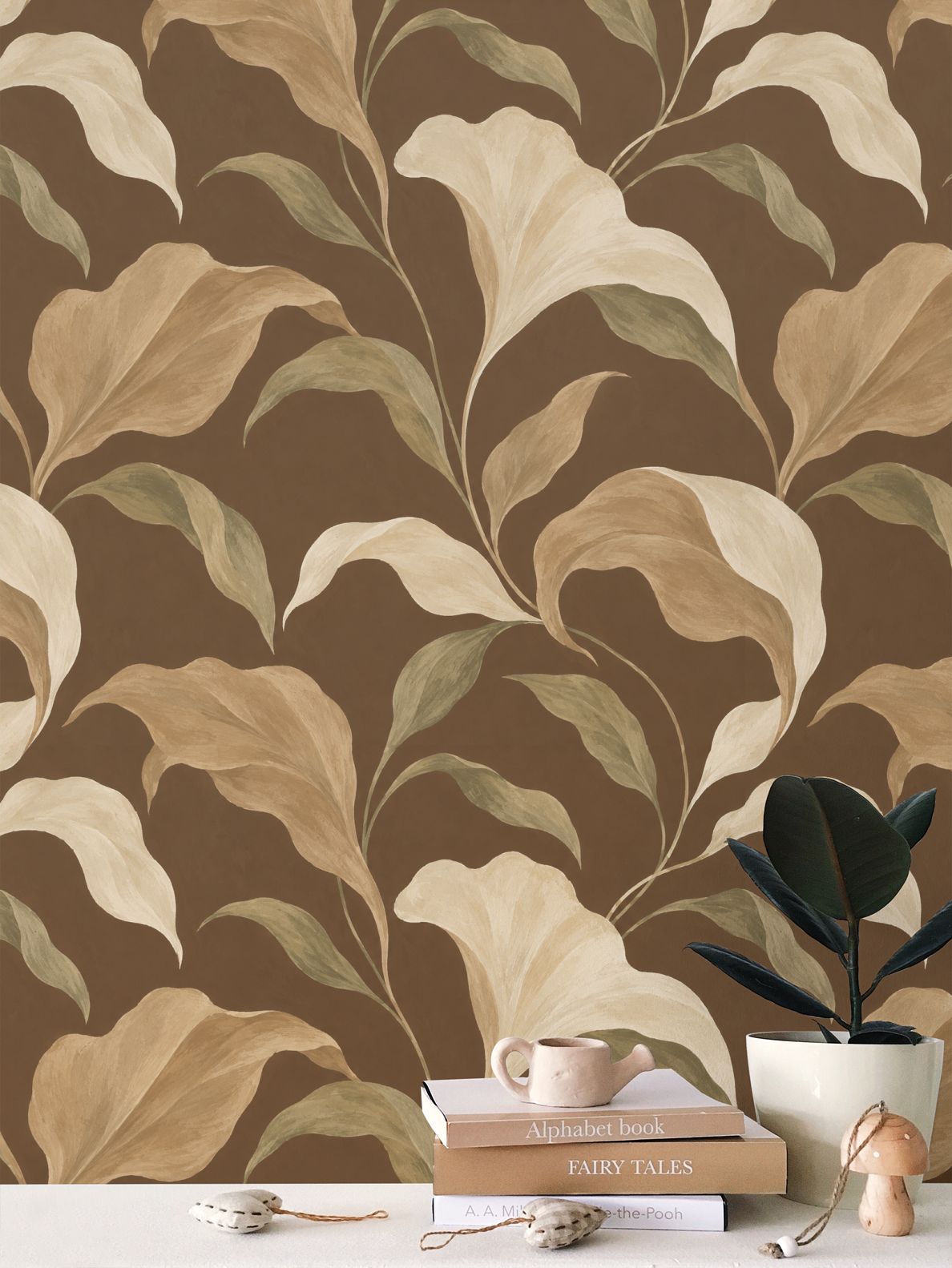 ESPRESSO AFFAIR - BOTANICAL WALLPAPER