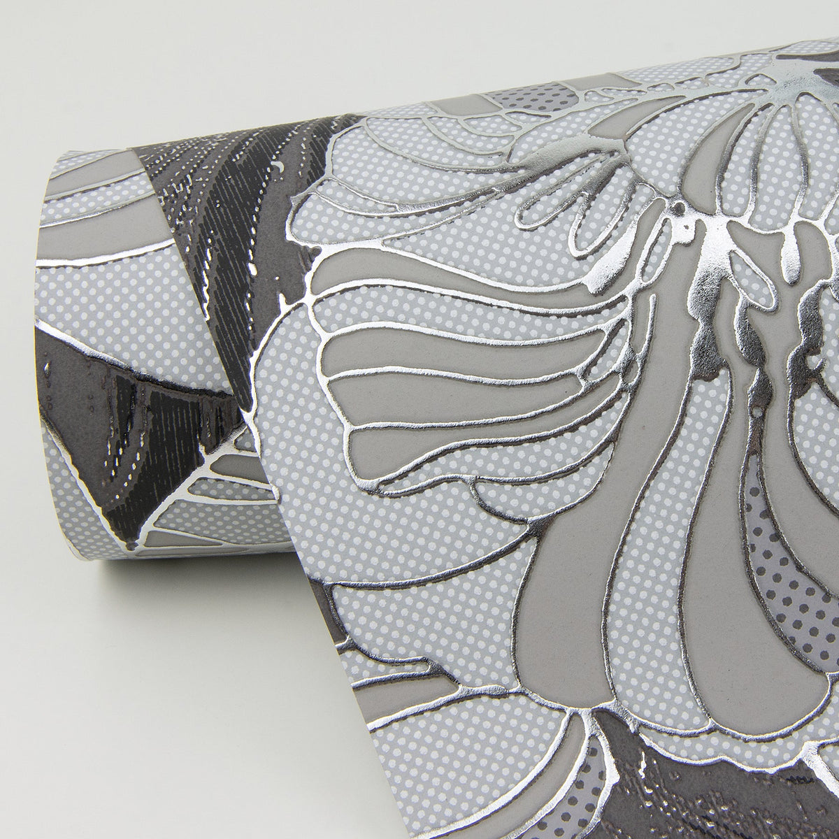 Selene Mucha Floral Wallpaper wallpaper detail or room view