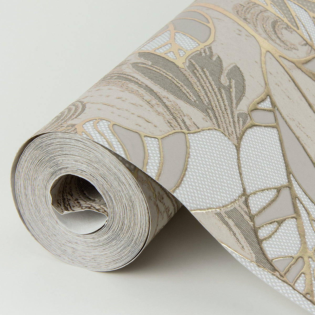 Selene Mucha Floral Wallpaper wallpaper detail or room view