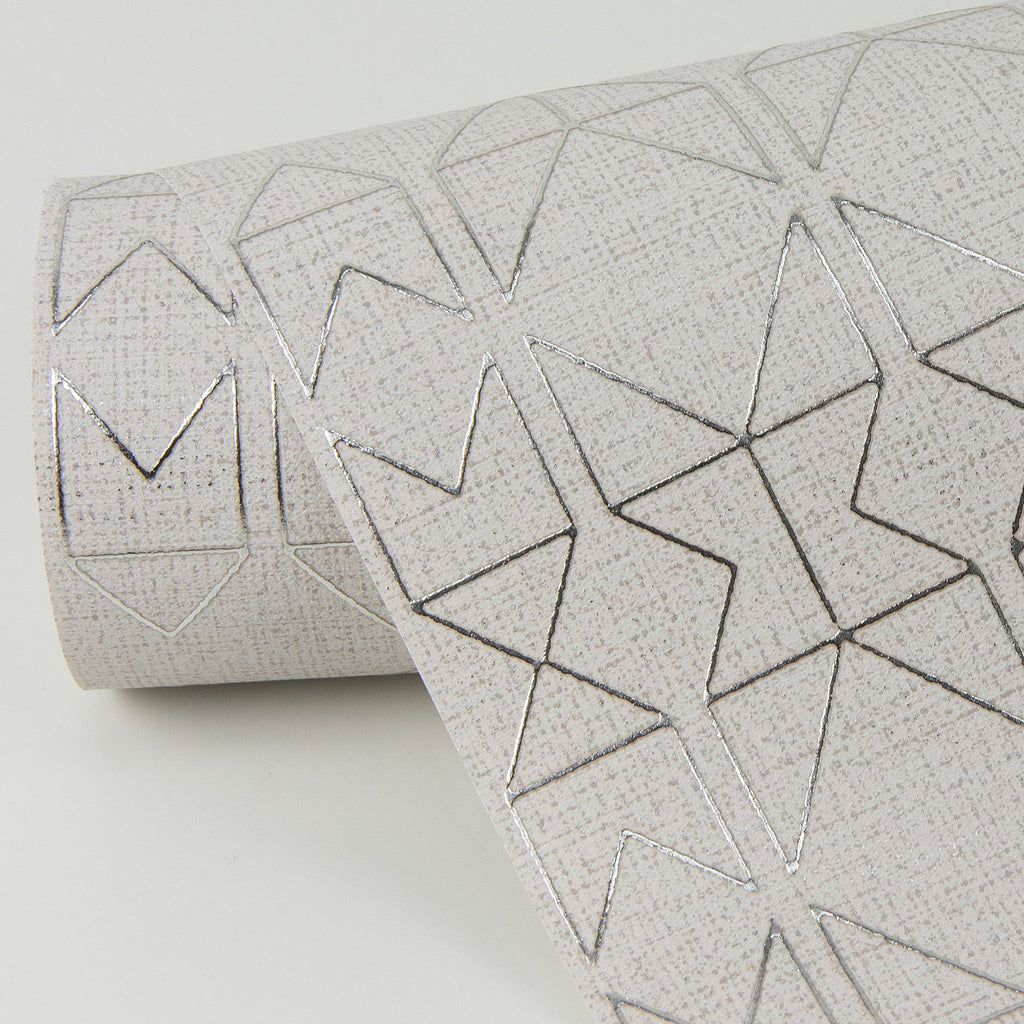 Paititi Diamond Trellis Wallpaper wallpaper detail or room view