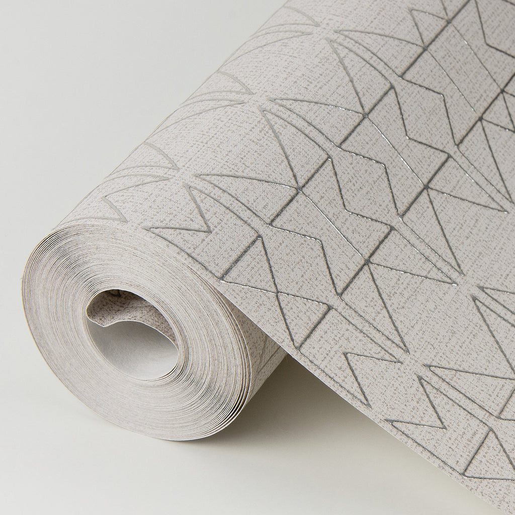 Paititi Diamond Trellis Wallpaper wallpaper detail or room view