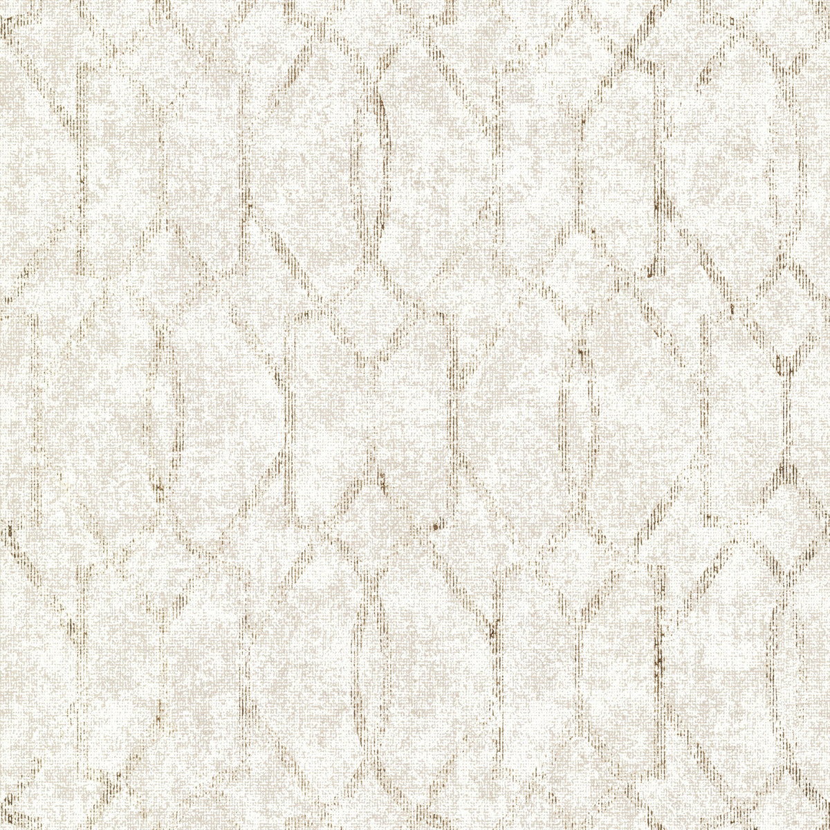 Ziva Trellis Wallpaper in Gold