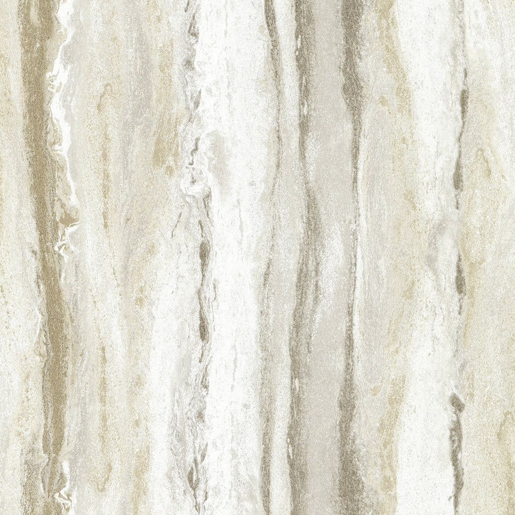 Delesse Marbled Wallpaper in Gold