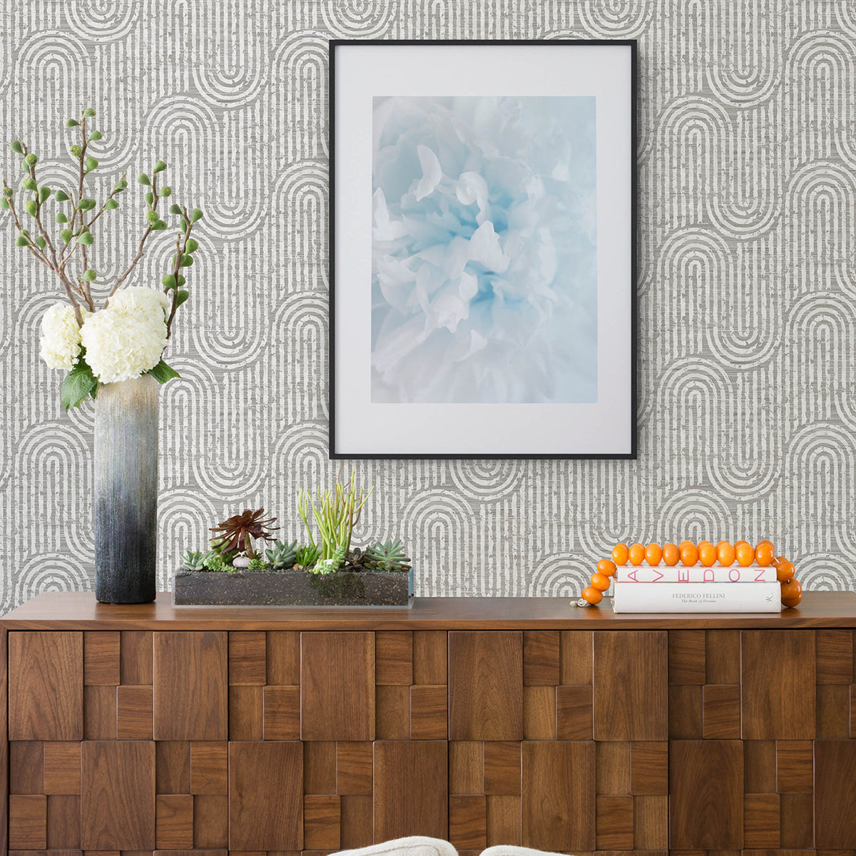 Trippet Zen Waves Wallpaper wallpaper detail or room view
