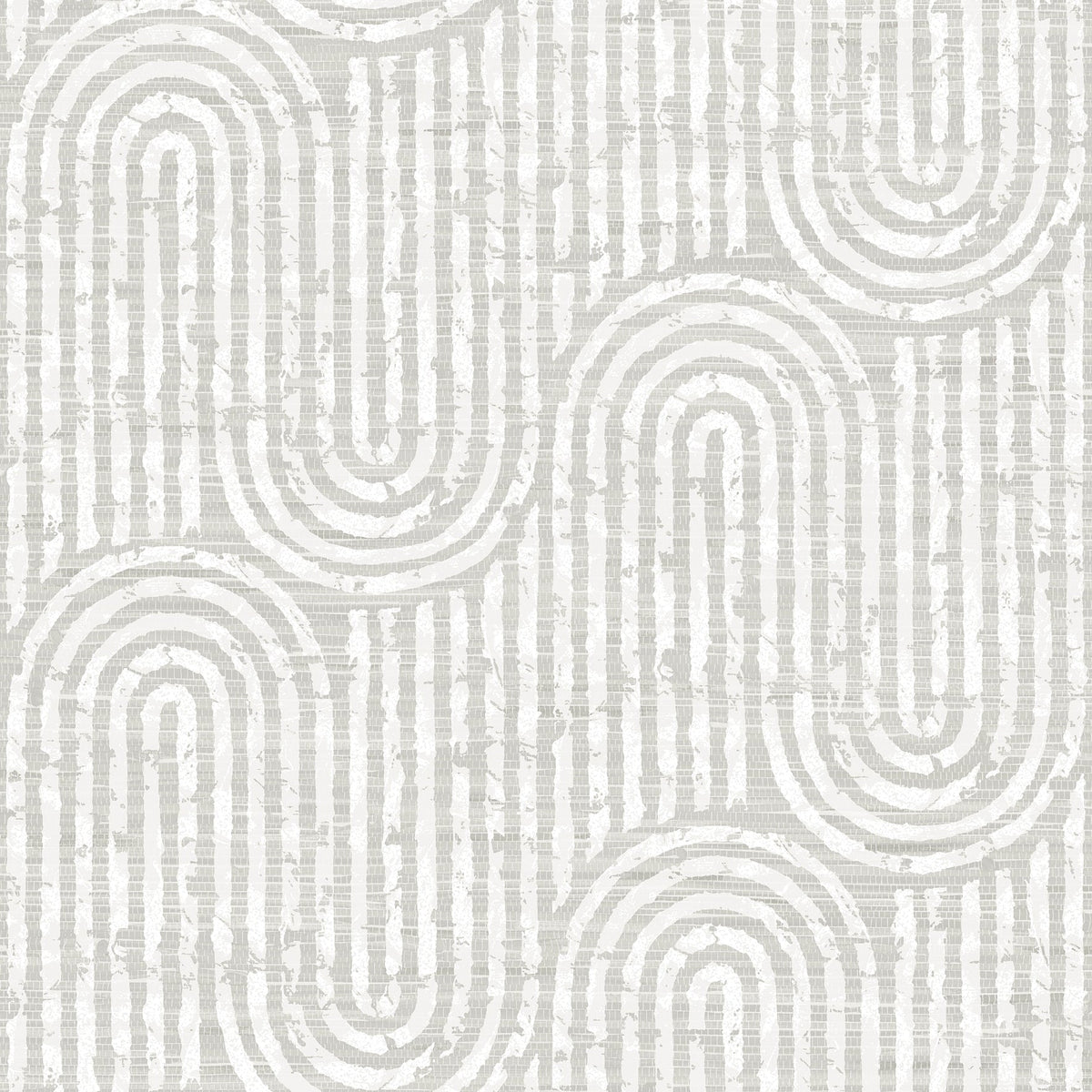 Trippet Zen Waves Wallpaper in Bone