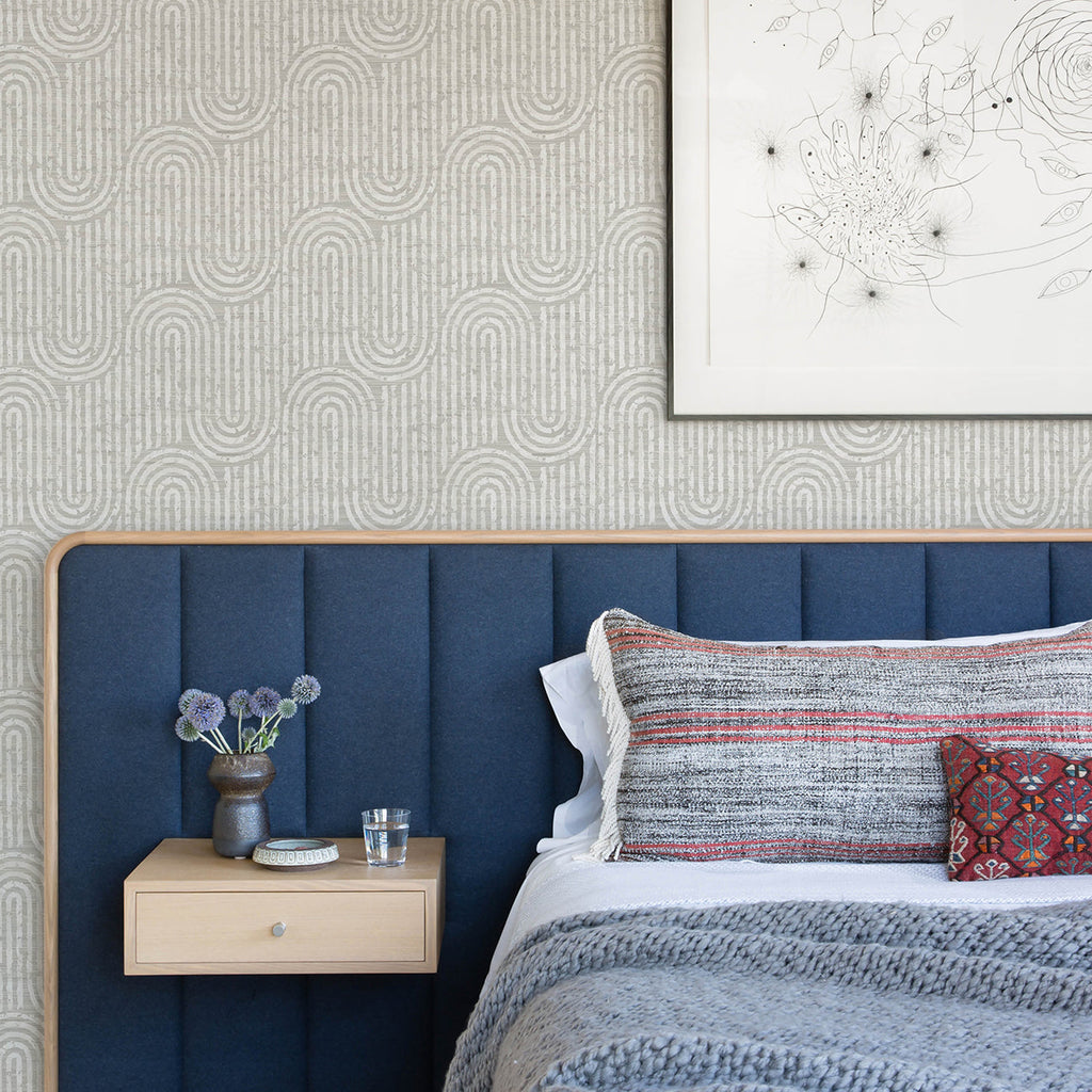 Trippet Zen Waves Wallpaper wallpaper detail or room view