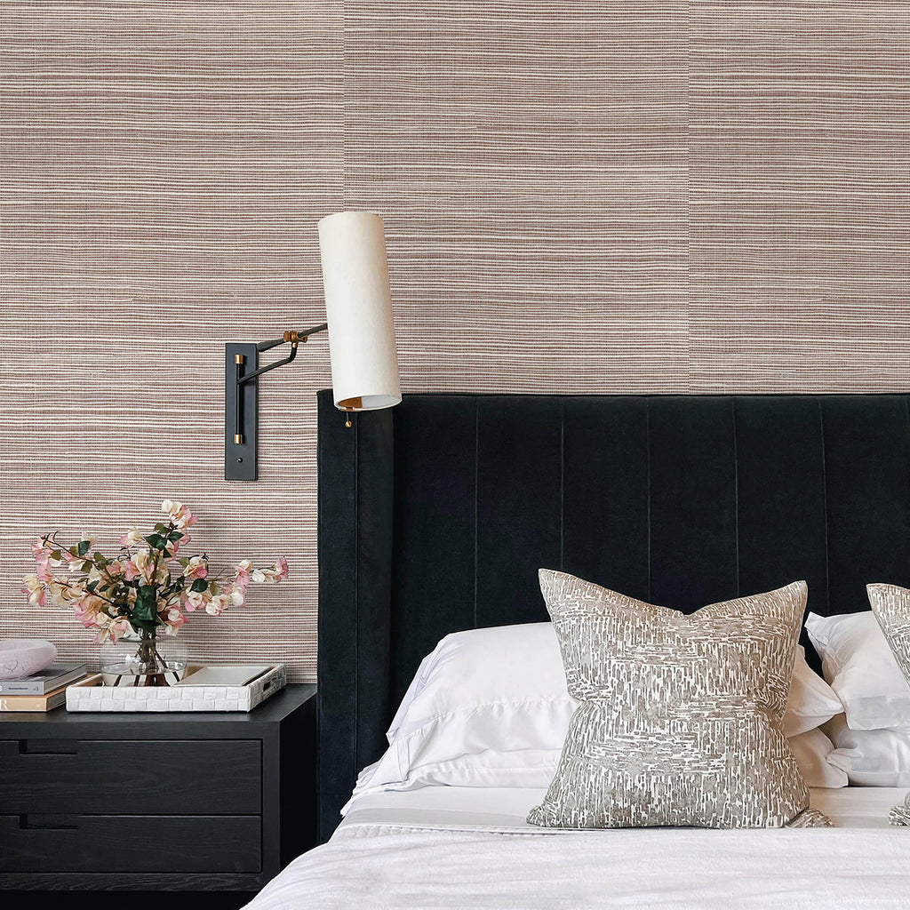 Kenter Sisal Grasscloth Wallpaper wallpaper detail or room view