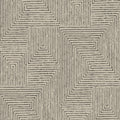 Mortenson Geometric Wallpaper in Taupe