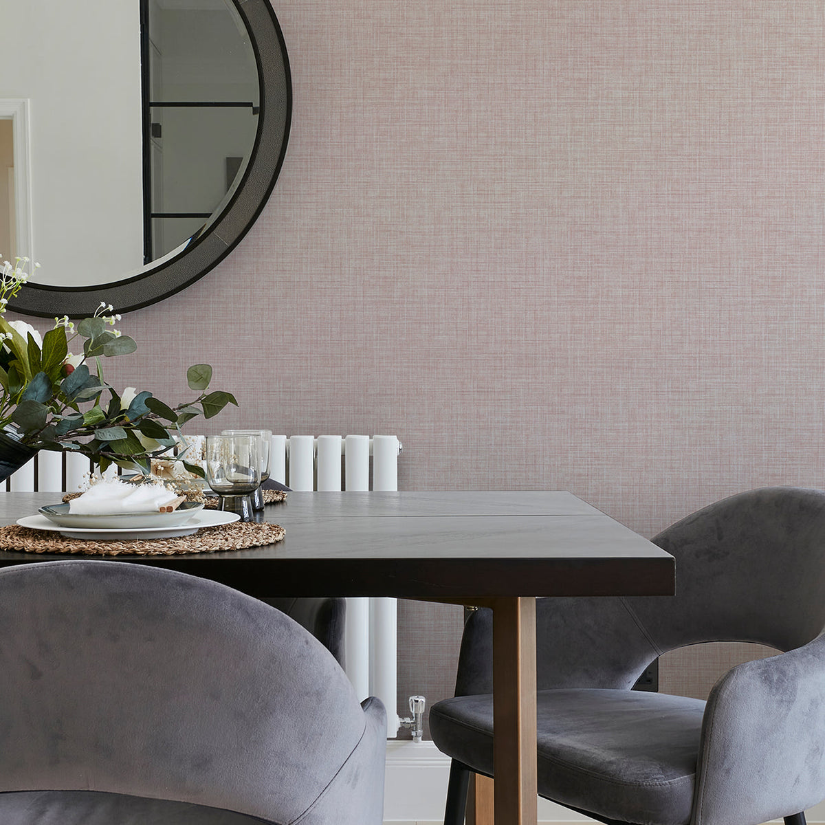 Tuckernuck Linen Wallpaper wallpaper detail or room view