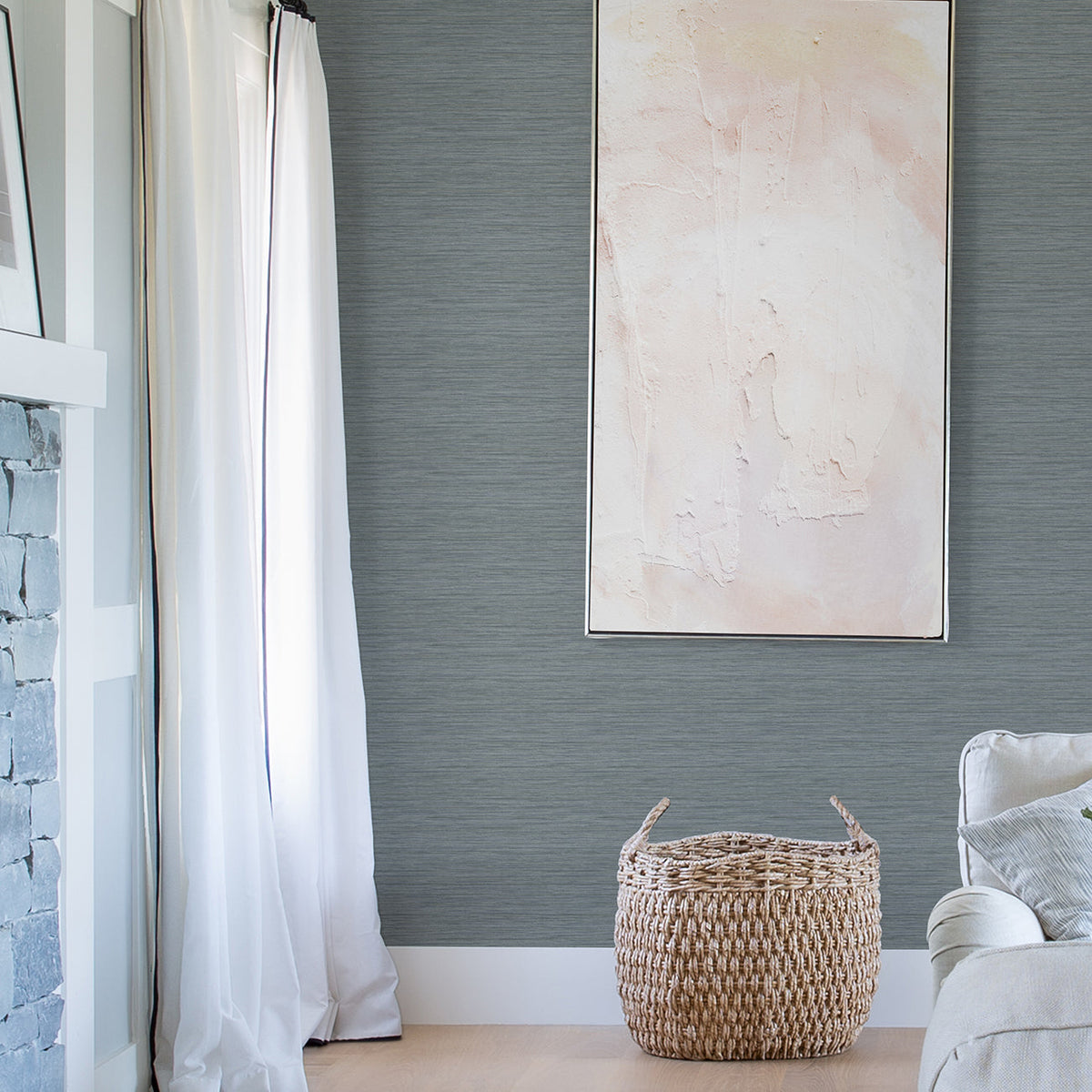 Barnaby Texture Wallpaper wallpaper detail or room view