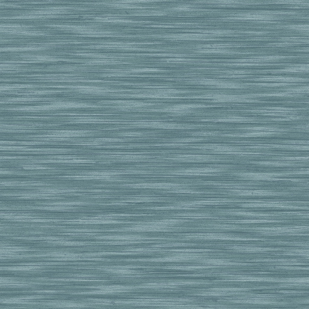 Benson Faux Fabric Wallpaper in Dark Blue