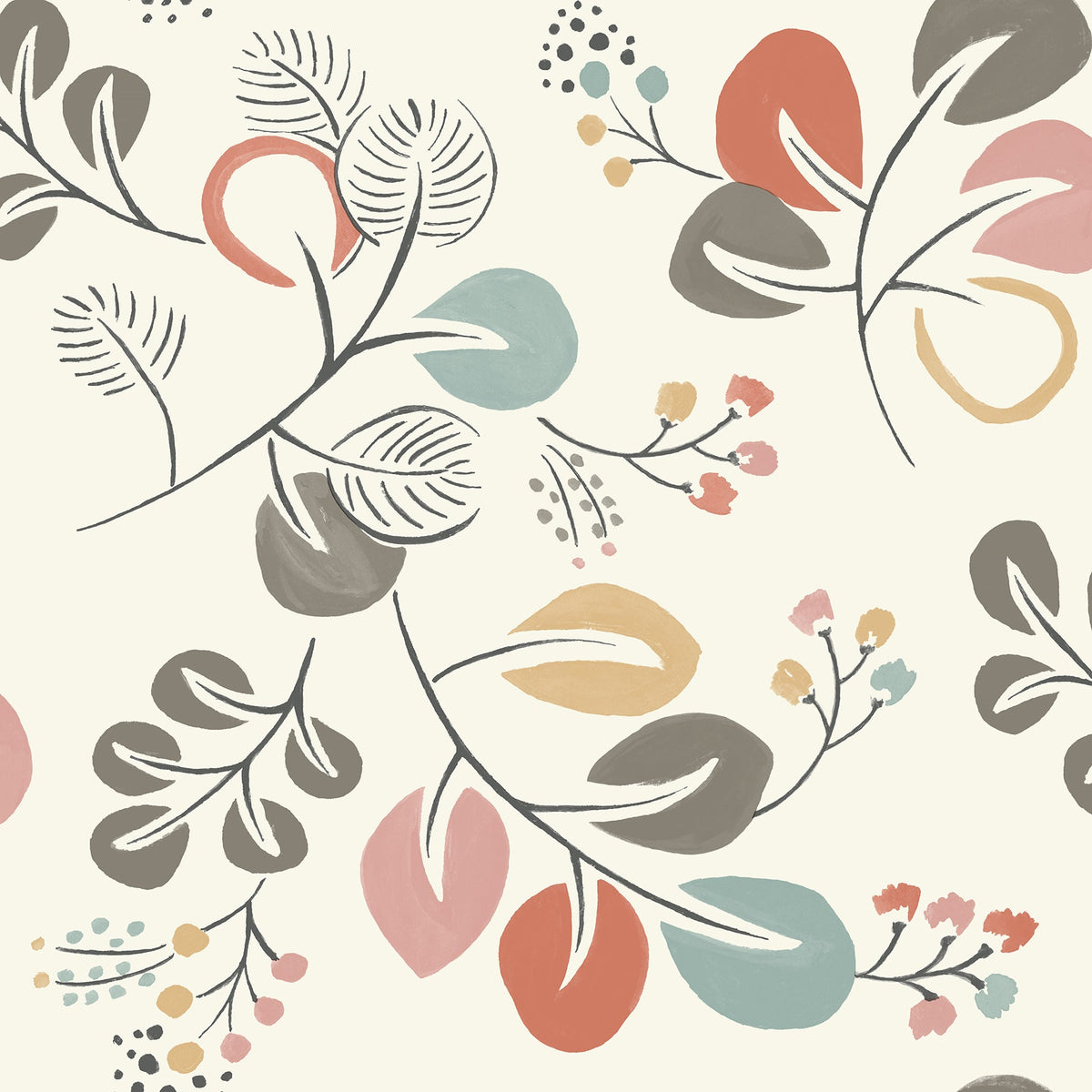 Jonah Leaf Trail Wallpaper wallpaper detail or room view