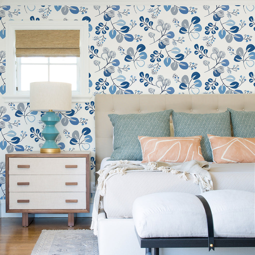 Jonah Leaf Trail Wallpaper wallpaper detail or room view