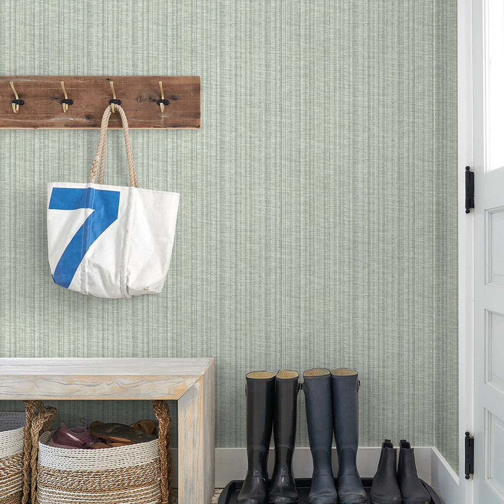 Simon Woven Texture Wallpaper wallpaper detail or room view