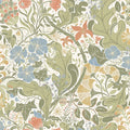 Elise Nouveau Gardens Wallpaper in Cream