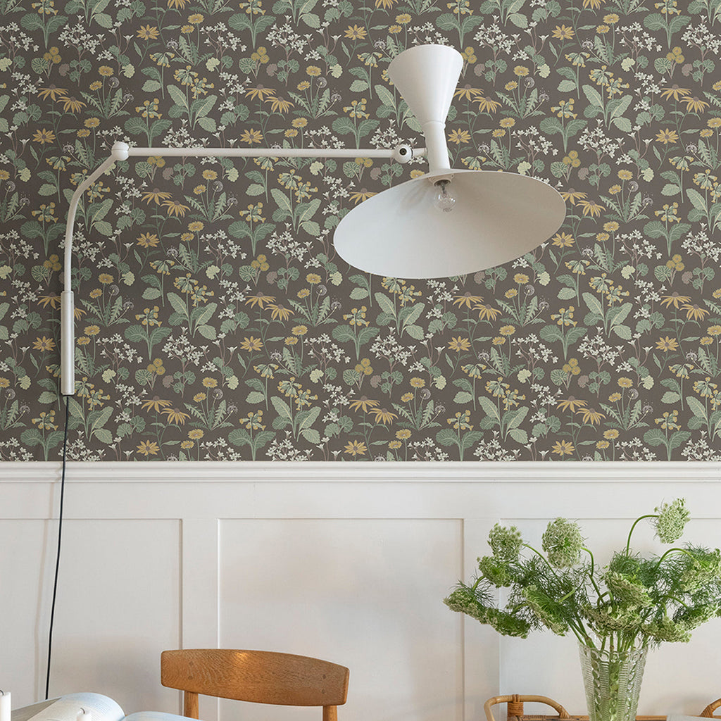 Magdalena Dandelion Wallpaper wallpaper detail or room view