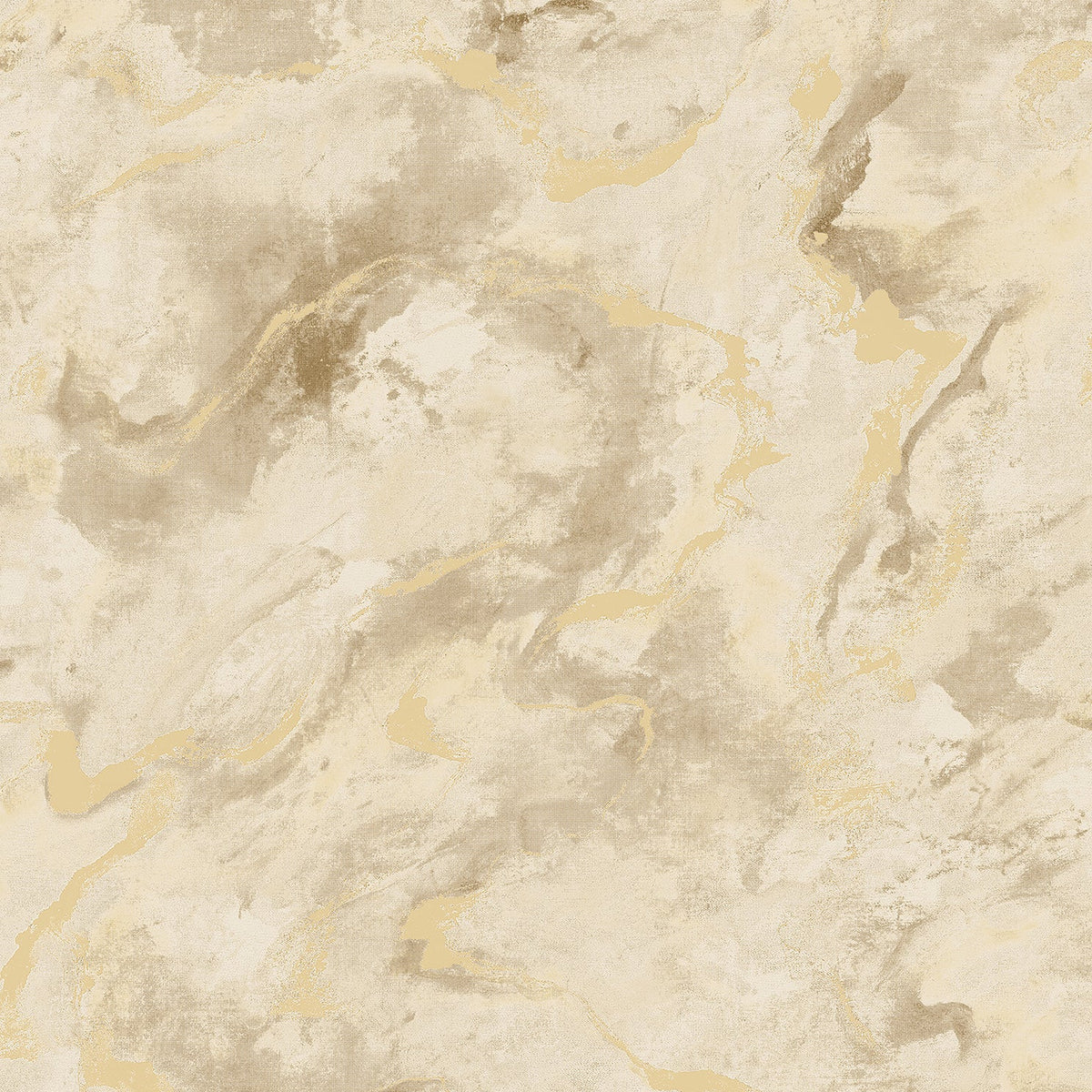 Silenus Marbled Wallpaper in Gold