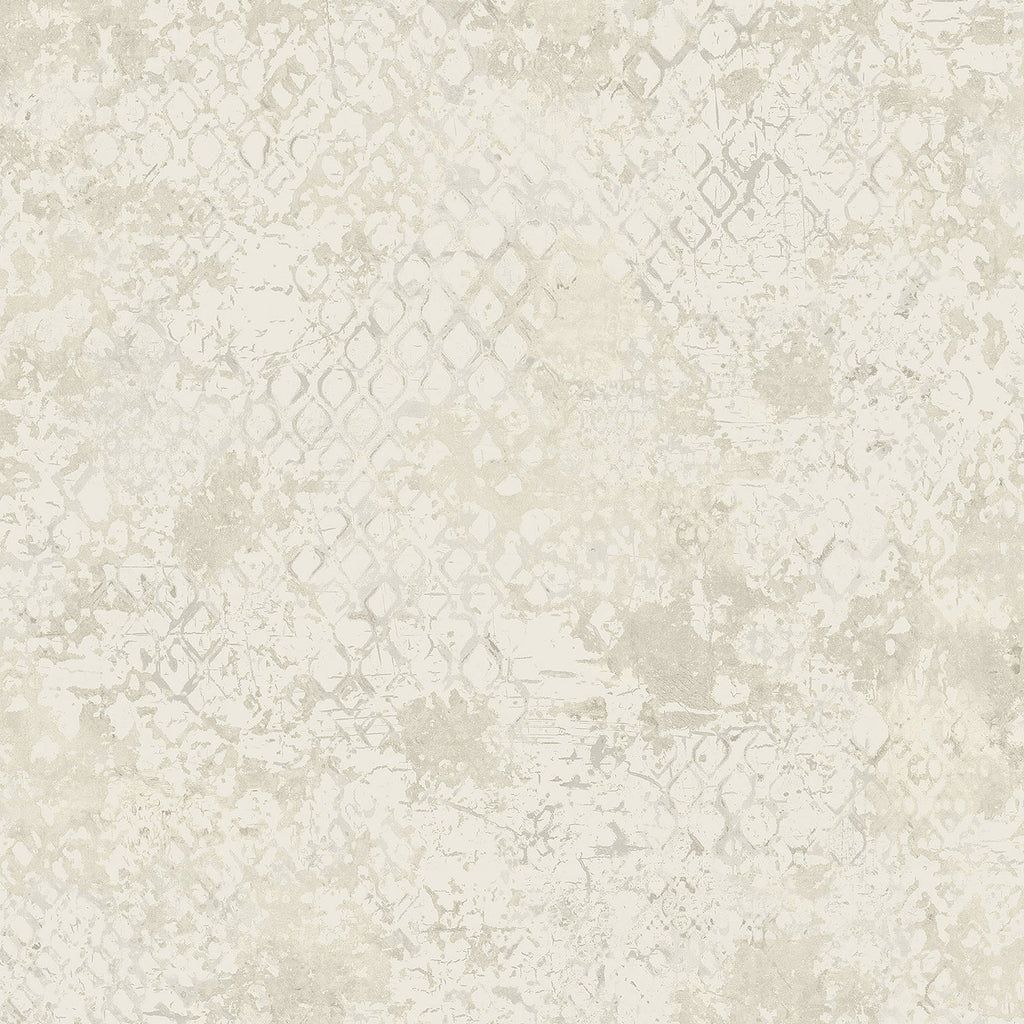 Zilarra Abstract Snakeskin Wallpaper in Pearl