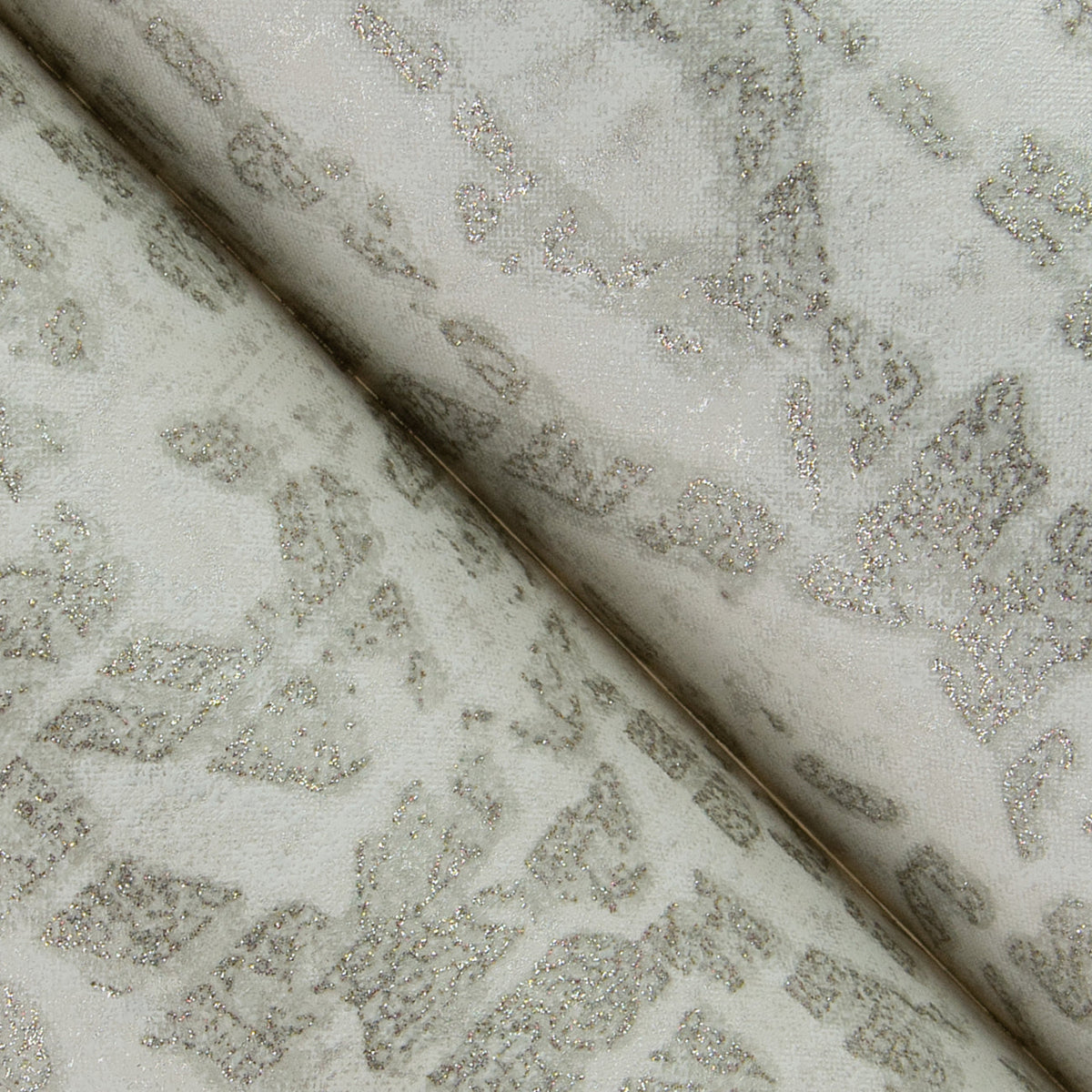 Helene Glitter Geometric Wallpaper wallpaper detail or room view