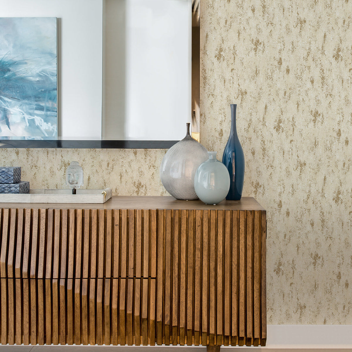 Diorite Splatter Wallpaper wallpaper detail or room view