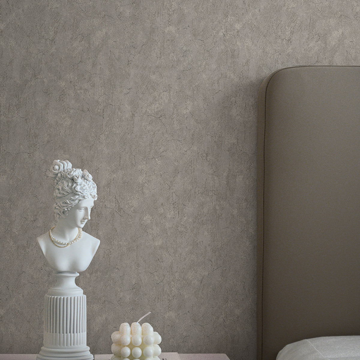 Pliny Distressed Texture Wallpaper wallpaper detail or room view