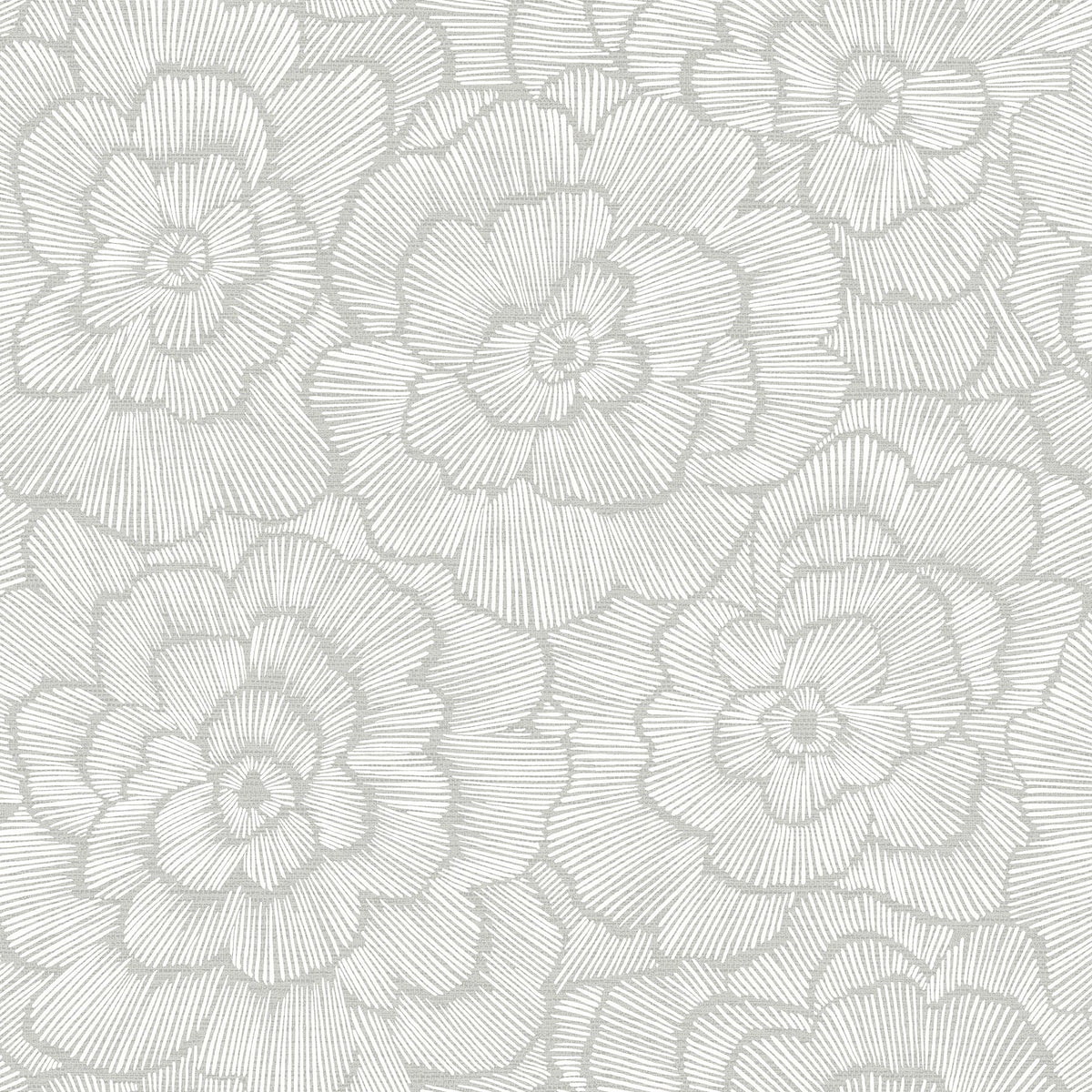 Periwinkle Textured Floral Wallpaper wallpaper detail or room view