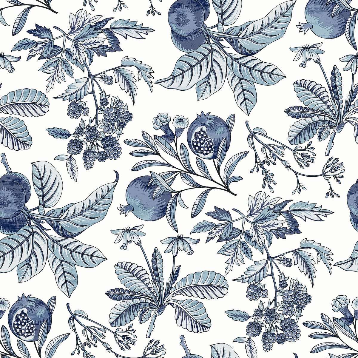 Cecilia Fruit Wallpaper wallpaper detail or room view