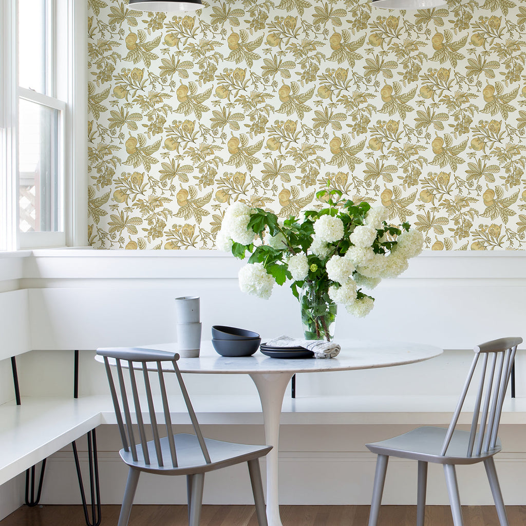 Cecilia Fruit Wallpaper wallpaper detail or room view