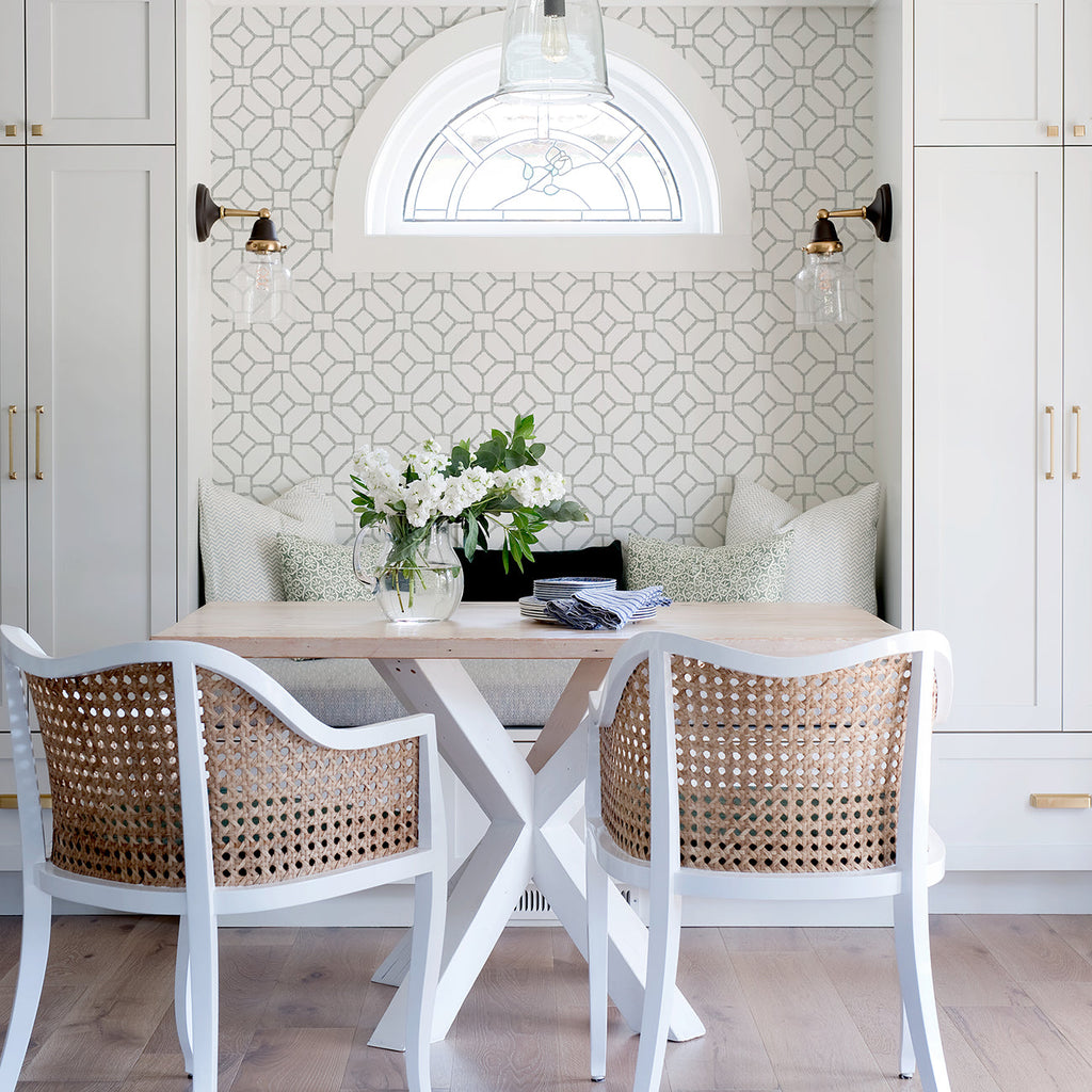 Addis Trellis Wallpaper wallpaper detail or room view