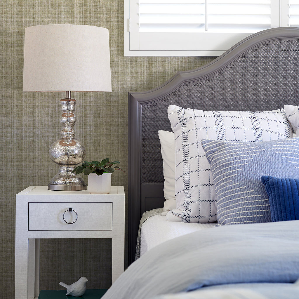 Kantera Fabric Texture Wallpaper wallpaper detail or room view
