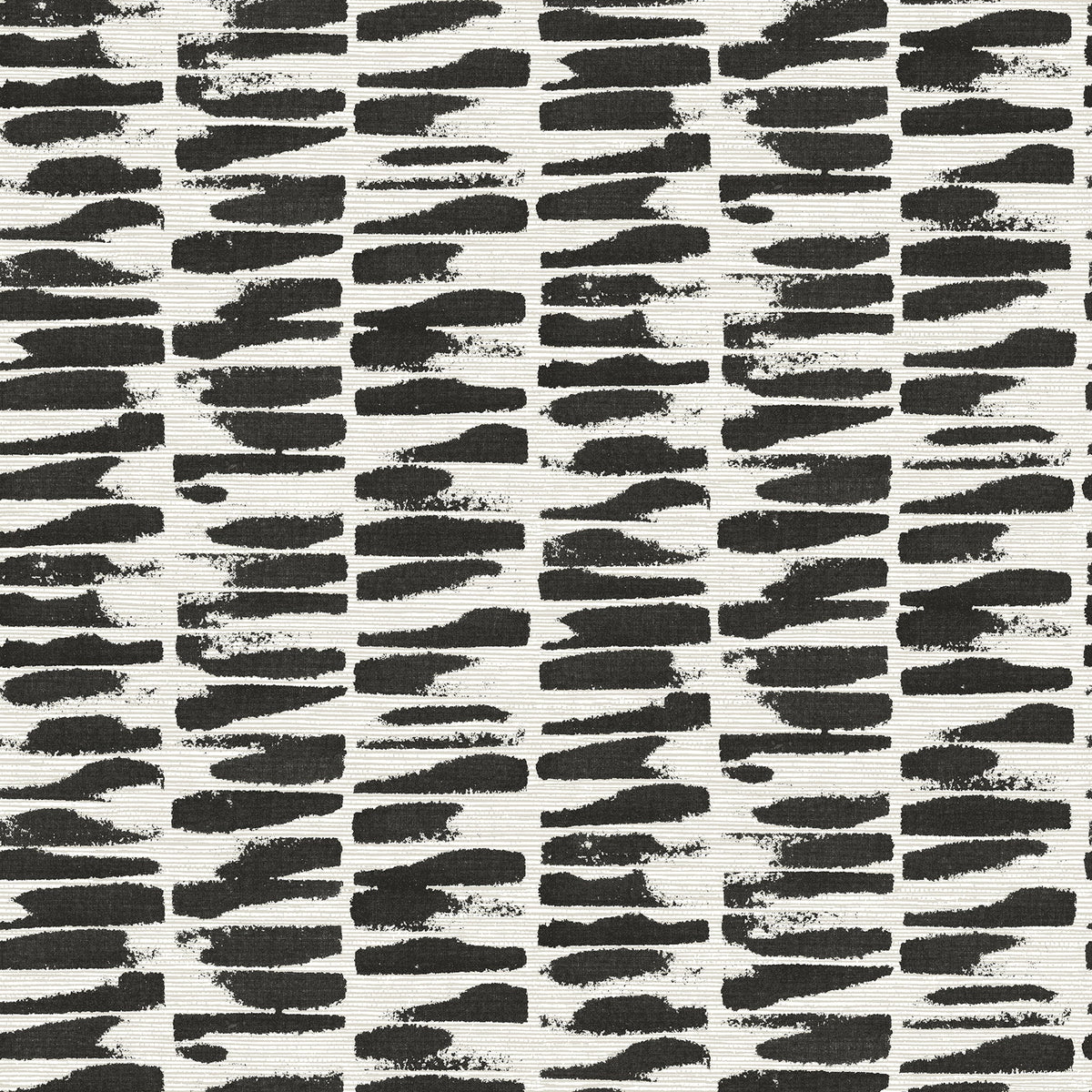Myrtle Abstract Stripe Wallpaper in Black