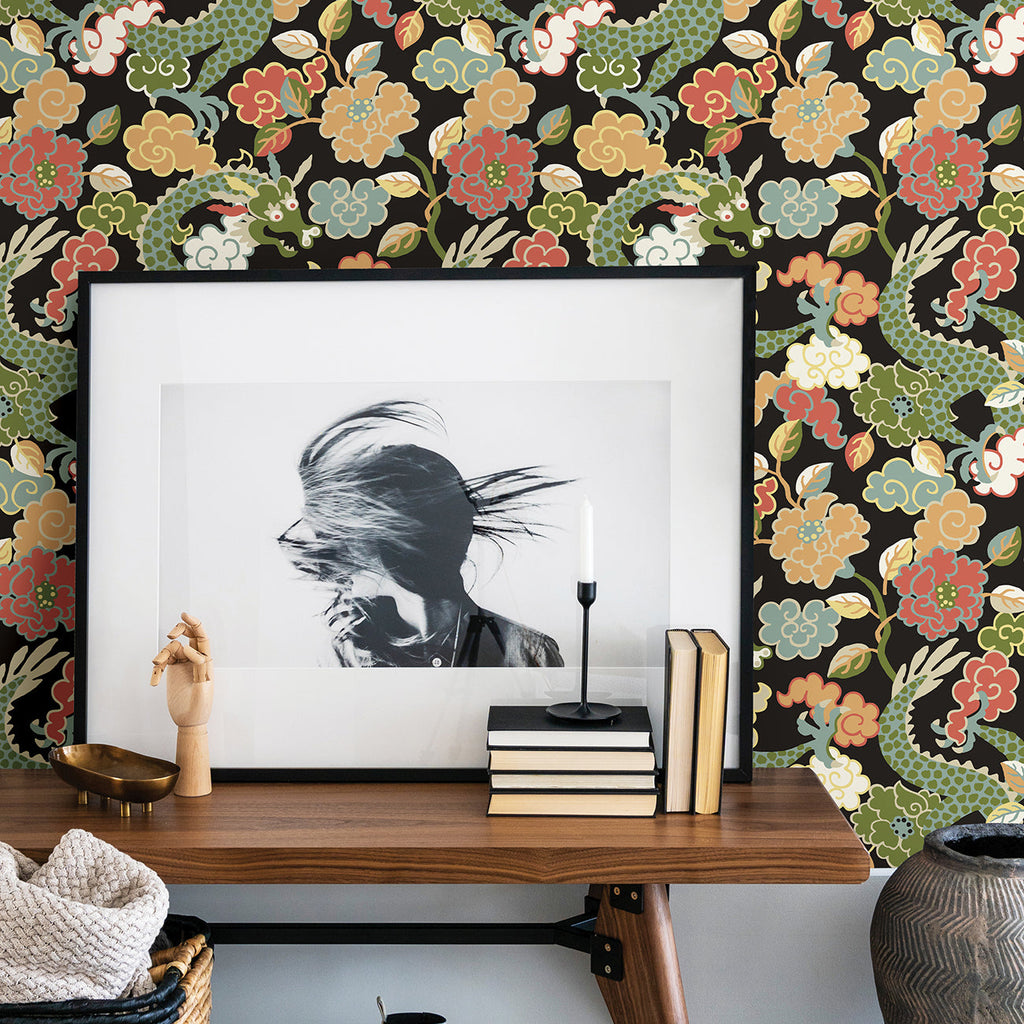 Yanci Dragon Wallpaper wallpaper detail or room view