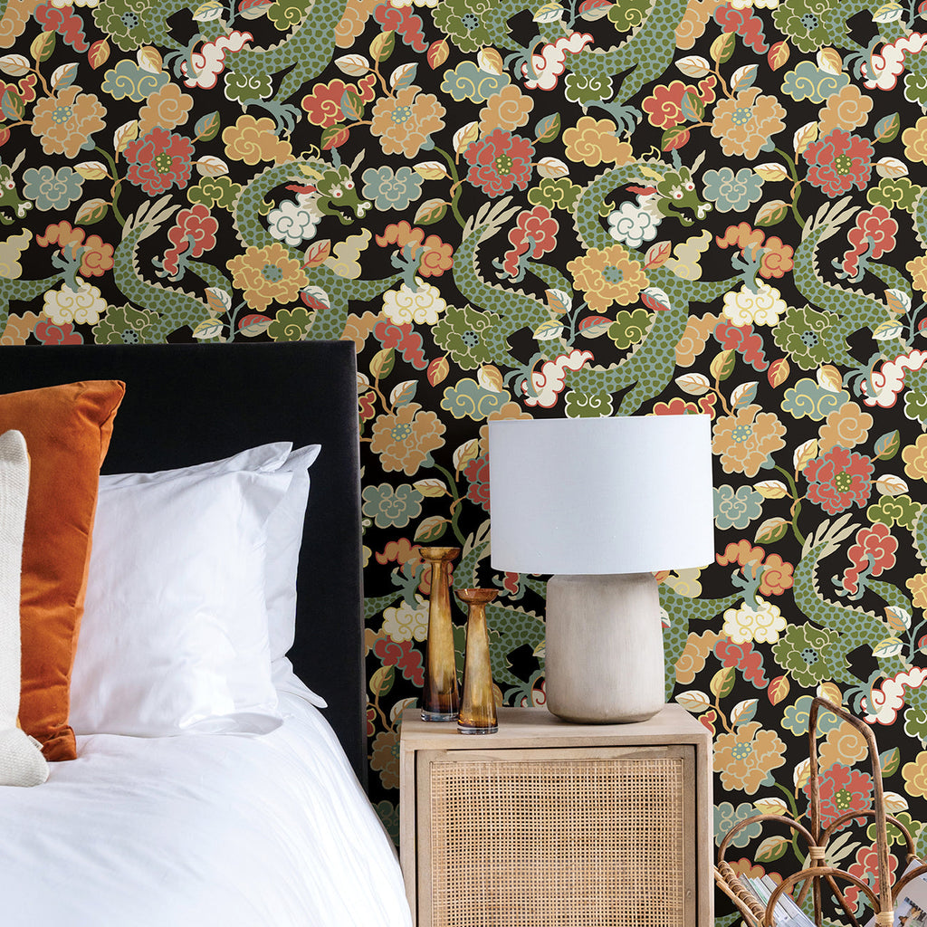 Yanci Dragon Wallpaper wallpaper detail or room view