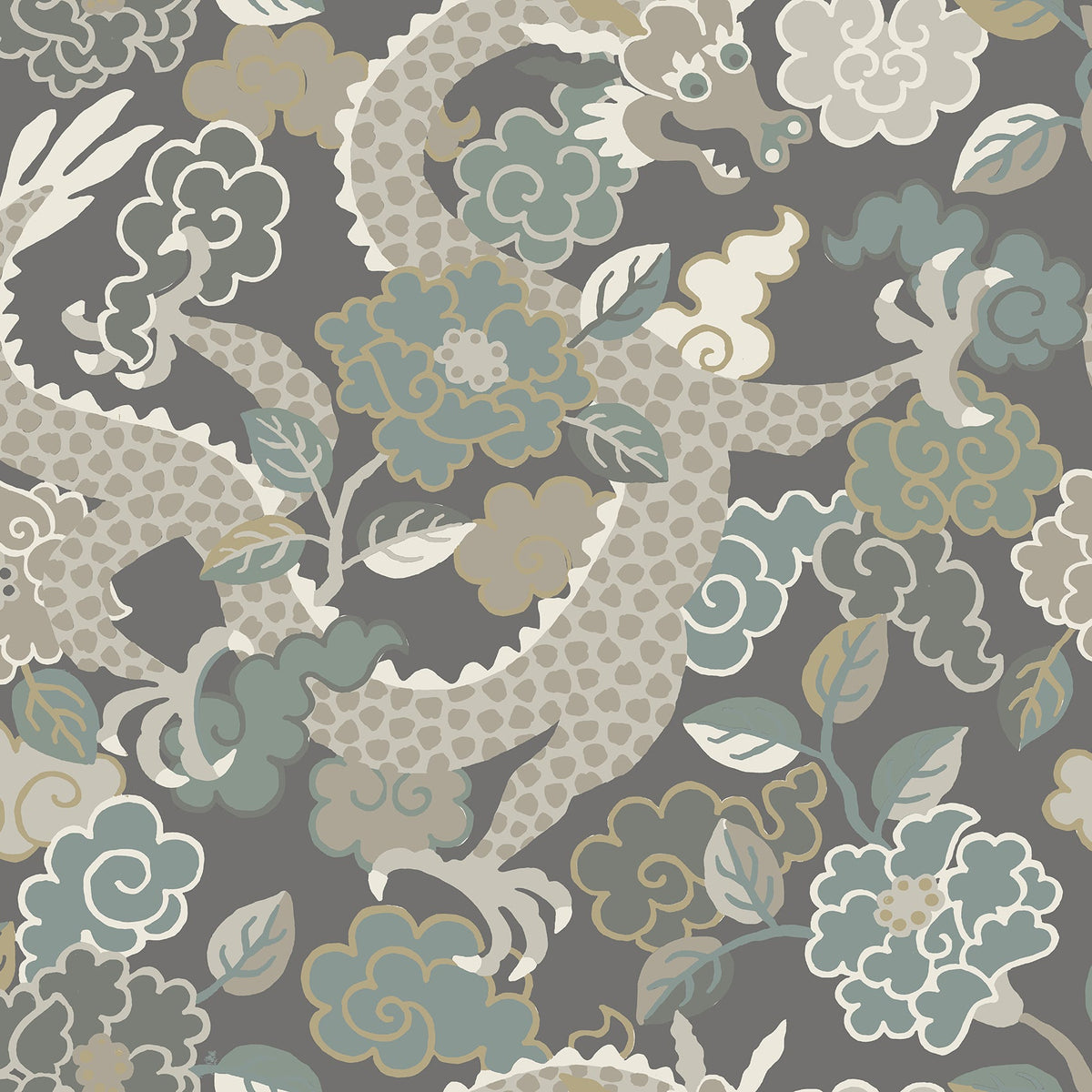 Yanci Dragon Wallpaper in Stone