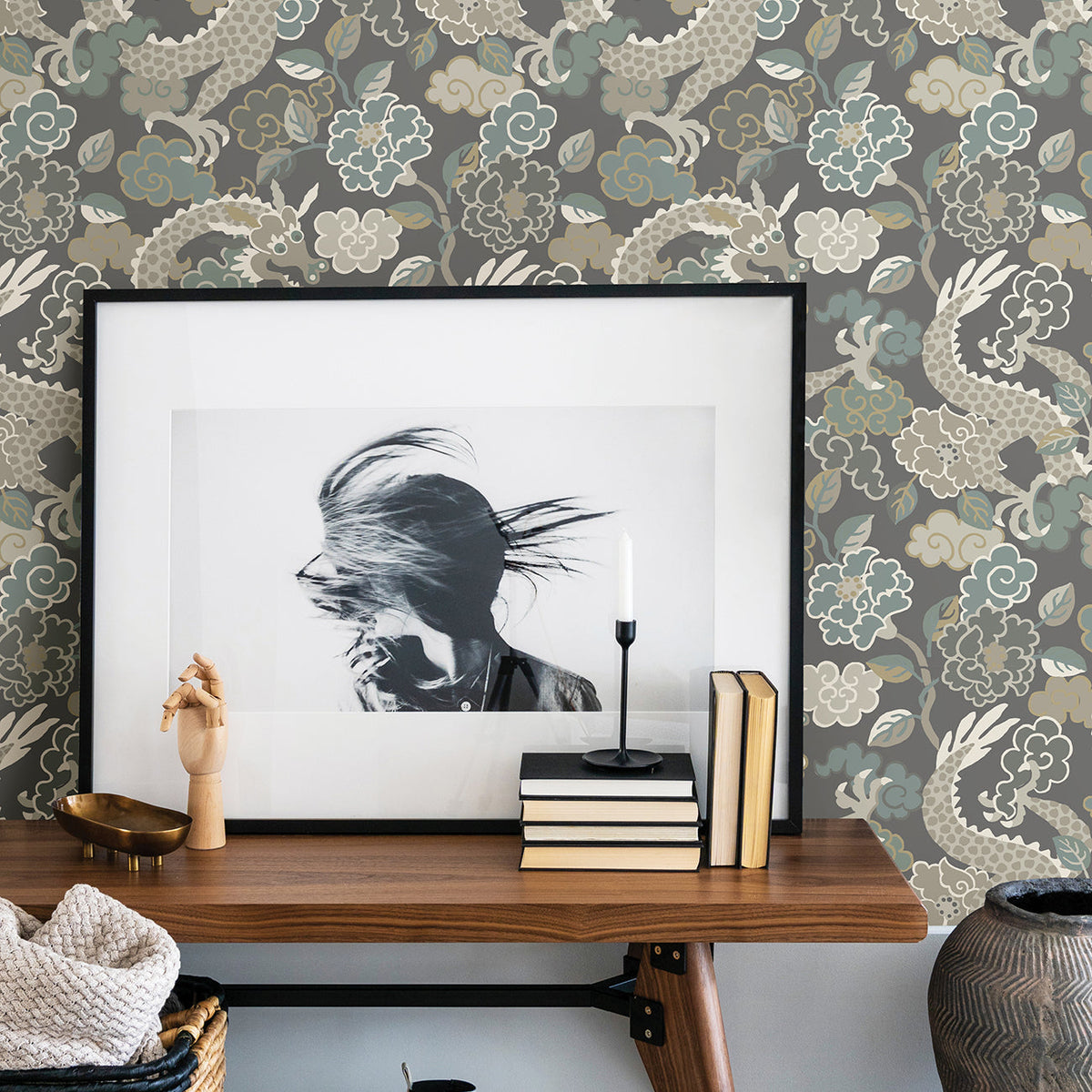 Yanci Dragon Wallpaper wallpaper detail or room view