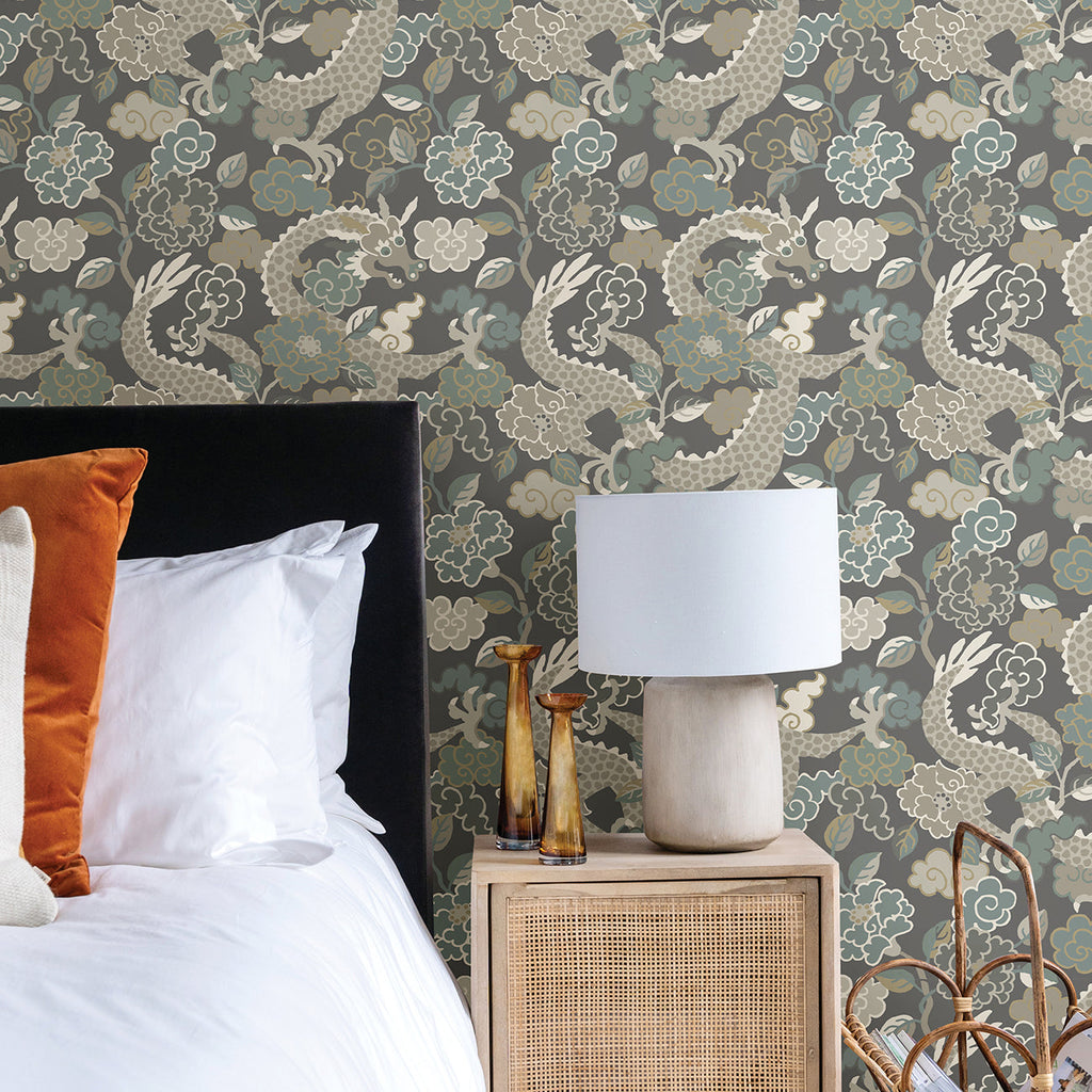 Yanci Dragon Wallpaper wallpaper detail or room view
