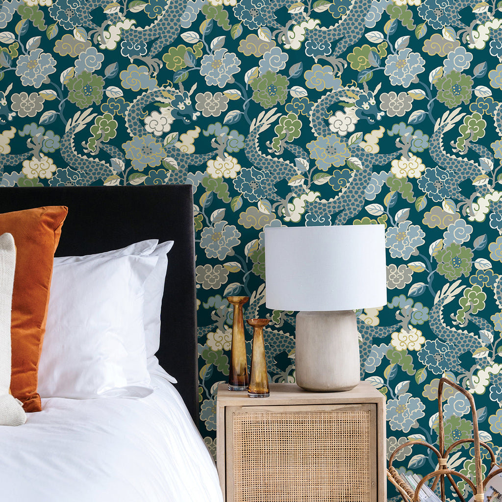 Yanci Dragon Wallpaper wallpaper detail or room view