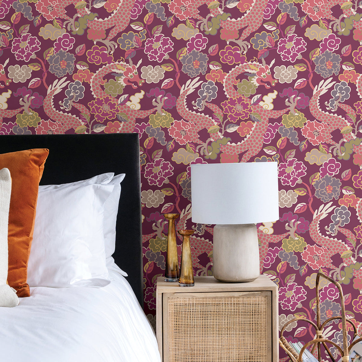Yanci Dragon Wallpaper wallpaper detail or room view